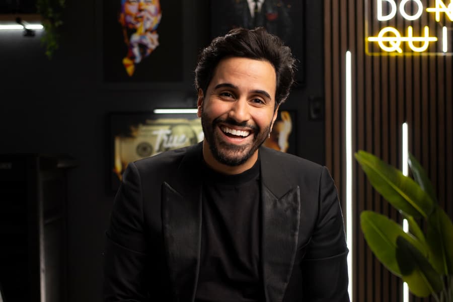 Brookz smiling, ready for brand partnerships