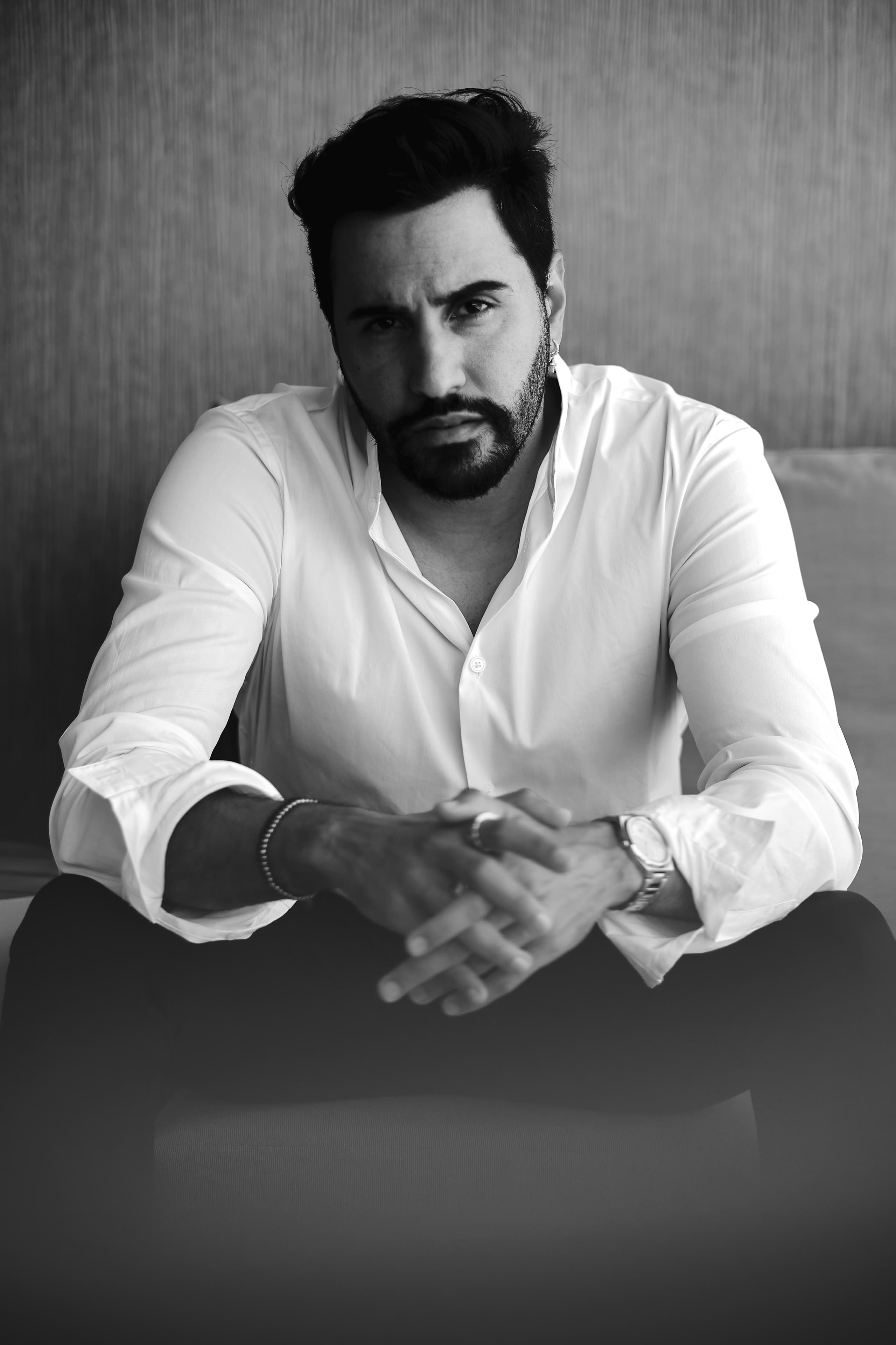 Brookz black and white editorial photo