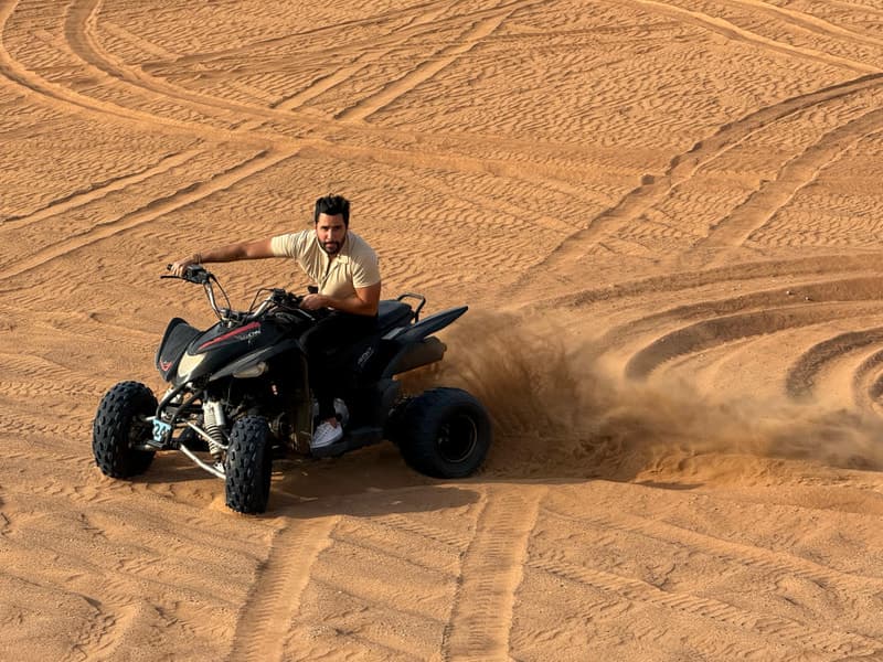 Brookz in the Dubai desert
