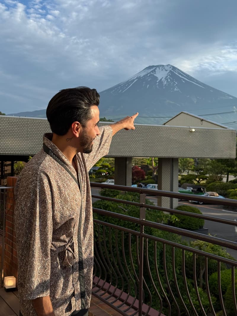 Brookz at Mount Fuji in Japan